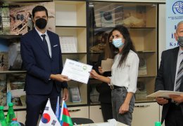 Студентам, окончившим инженерный курс по кахризам, были вручены сертификаты