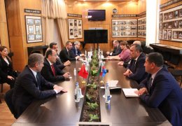 Turkish ambassador visited ADAU