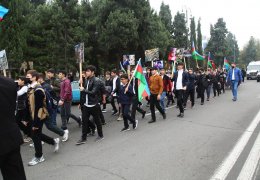 В Гяндже прошло шествие «Незабываемая история»