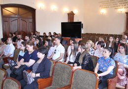 A meeting was held with the students from Türkiye