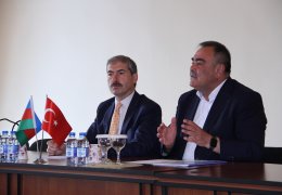 A meeting was held with the students from Türkiye