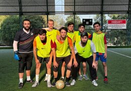 Ümummilli Lider Heydər Əliyevin 100 illik yubileyinə həsr olunan fakültələr arası futbol yarışı keçirilib